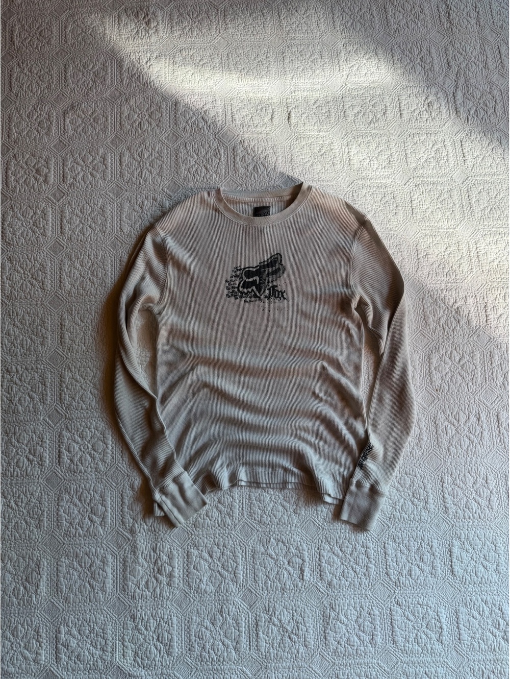 Vintage Fox Deluxe Men's XL Thermal Long Sleeve Shirt